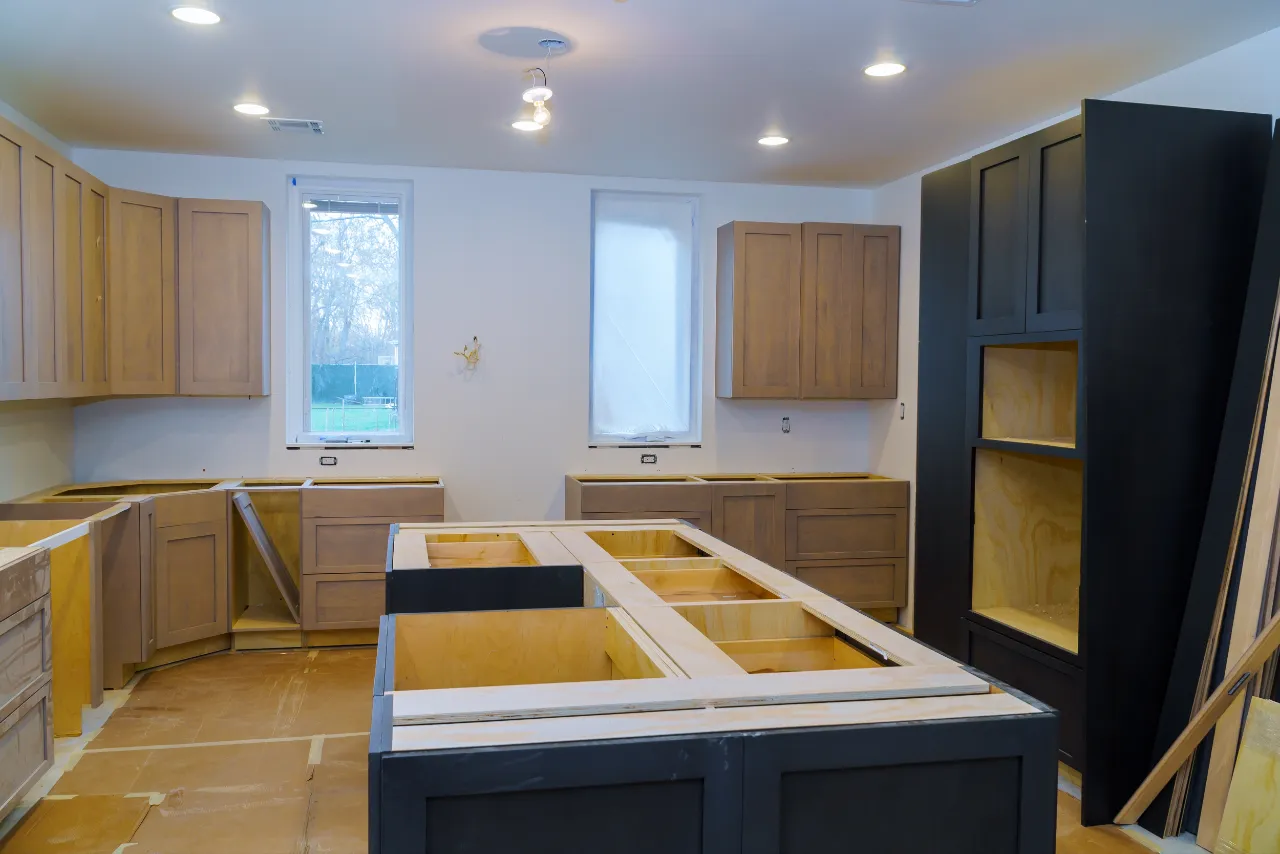 Kitchen renovation with custom cabinetry in New Jersey