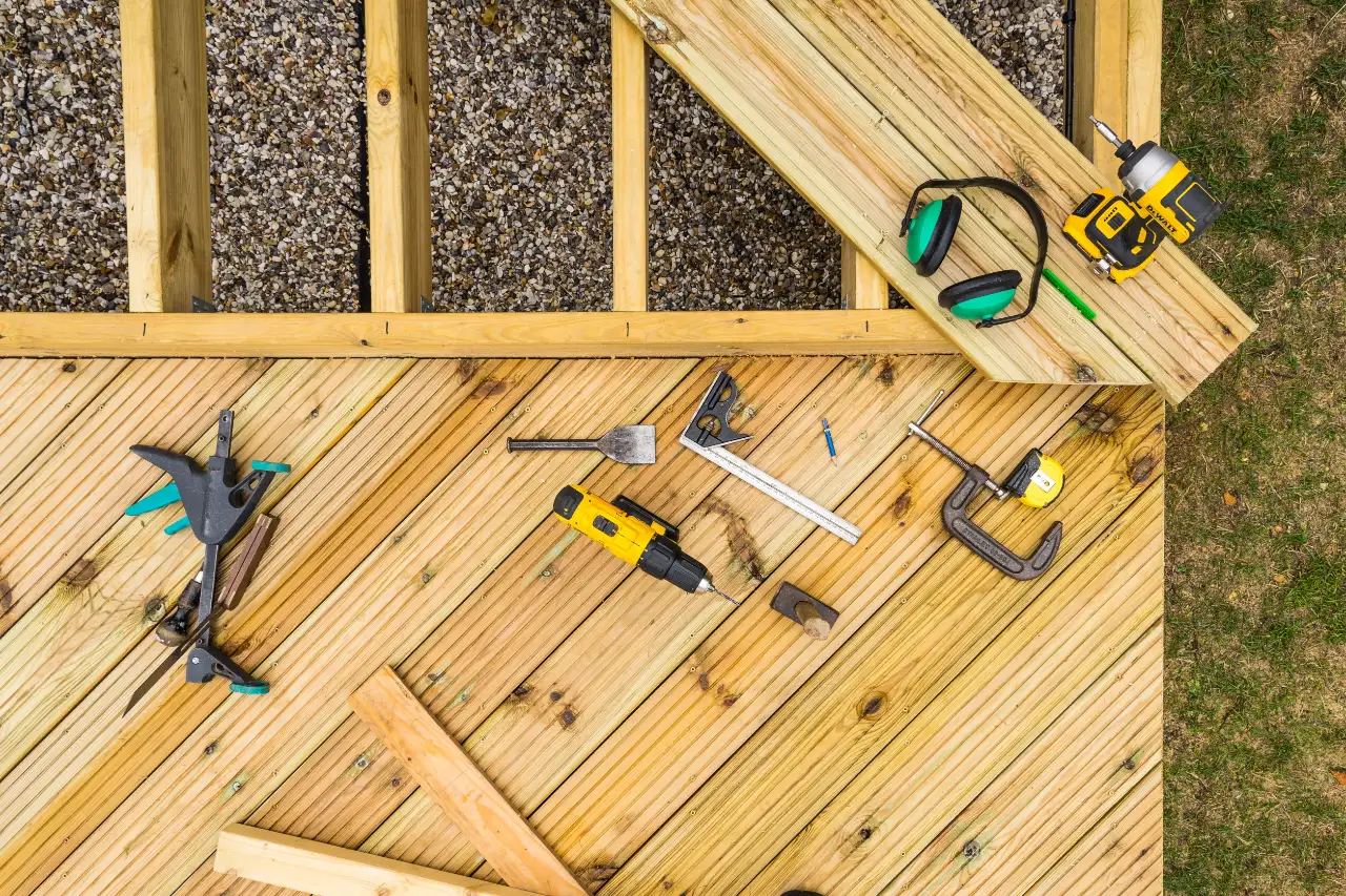 Wood deck construction NJ NY